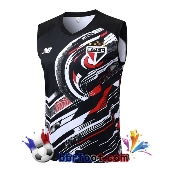 Gilet Foot Sao Paulo FC Noir 2025/2026