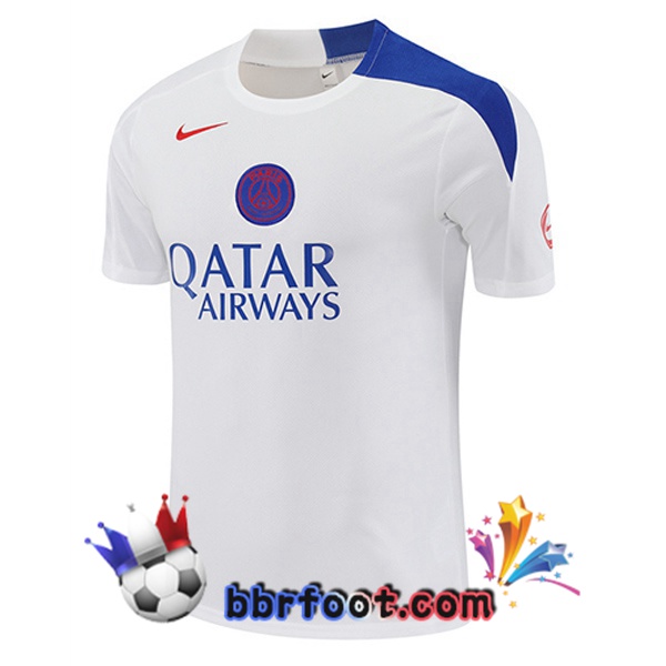 Training T-Shirts Paris PSG Blanc 2025/2026