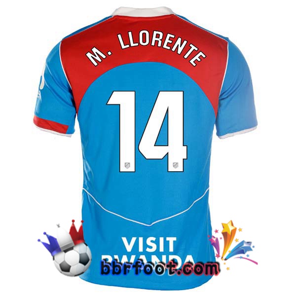 Maillot Foot Atletico Madrid (M. LLORENTE 14) Third Bleu 2025/2026 Maillot Foot Atletico Madrid (M. LLORENTE 14) Third Bleu 2025/2026