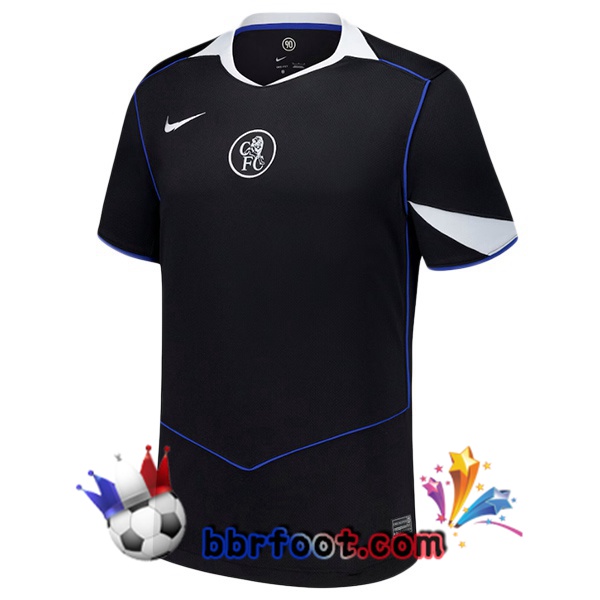Maillot Foot FC Chelsea Third Noir 2025/2026