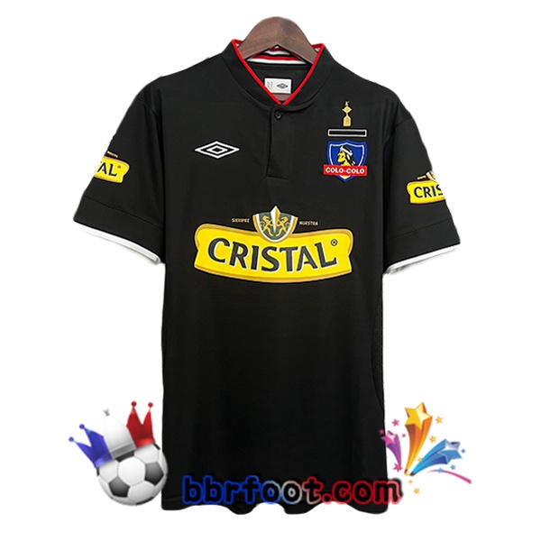 Maillot Foot Colo-Colo Retro Exterieur Noir 2003