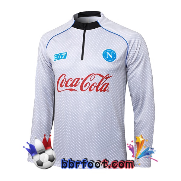Sweatshirts Homme SSC Naples Blanc 2025/2026