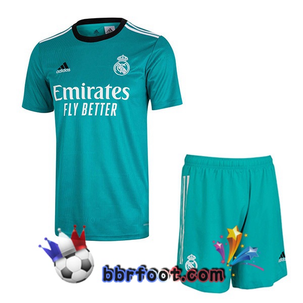 Maillot Foot Real Madrid Enfant Third 21/22 Maillot Foot Real Madrid Enfant Third 21/22