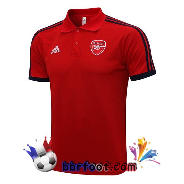 Polo Foot Arsenal Rouge 21/22