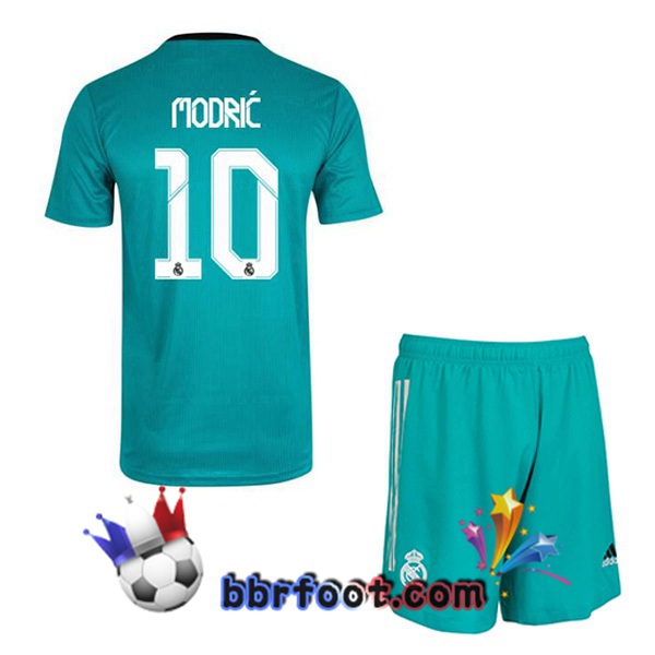 Maillot Foot Real Madrid (Modrić 10) Enfant Third 21/22