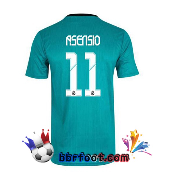 Maillot Foot Real Madrid (Asensio 11) Third 21/22