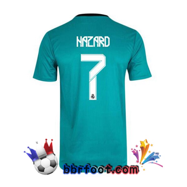 Maillot Foot Real Madrid (Hazard 7) Third 21/22