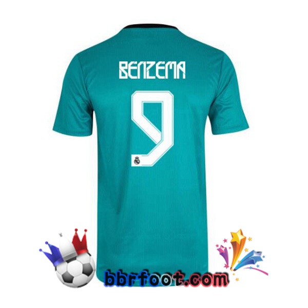 Maillot Foot Real Madrid (Benzema 9) Third 21/22