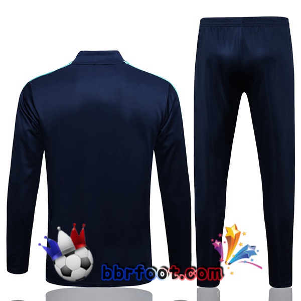 Survetement Foot Arsenal Bleu Royal 21/22