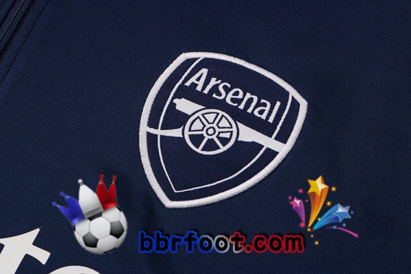 Survetement Foot Arsenal Bleu Royal 21/22
