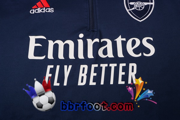 Survetement Foot Arsenal Bleu Royal 21/22