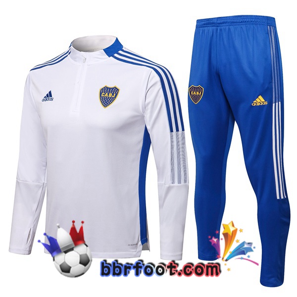 Survetement Foot Boca Juniors Blanc 21/22