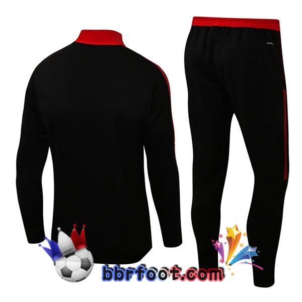 Survetement Foot Manchester United Noir 21/22