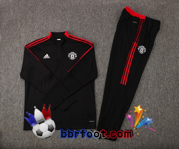 Survetement Foot Manchester United Noir 21/22