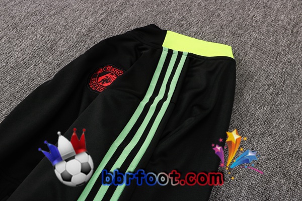 Veste Survetement Foot Manchester United Noir 21/22