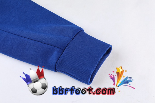Veste A Capuche Survetement Foot Juventus Bleu 21/22