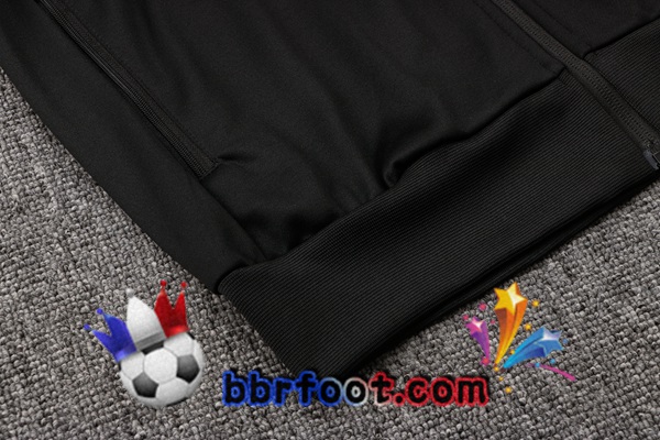 Veste A Capuche Survetement Foot Real Madrid Noir 21/22