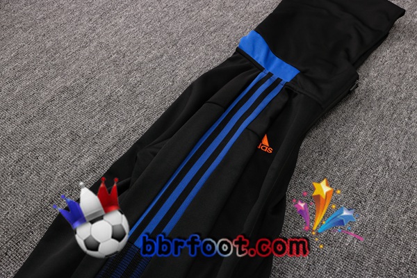 Veste A Capuche Survetement Foot Real Madrid Noir 21/22