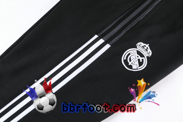 Veste A Capuche Survetement Foot Real Madrid Noir 21/22