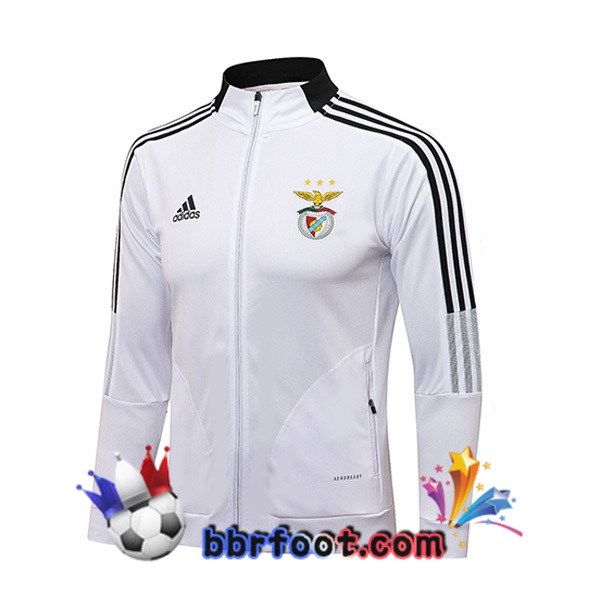 Veste Foot S.L Benfica Blanc 21/22