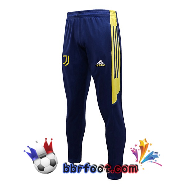 Pantalon Foot Juventus Bleu Jaune 21/22