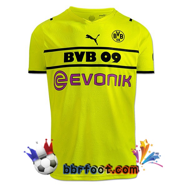 Maillot Foot Dortmund BVB CUP Jaune 21/22 Maillot Foot Dortmund BVB CUP Jaune 21/22