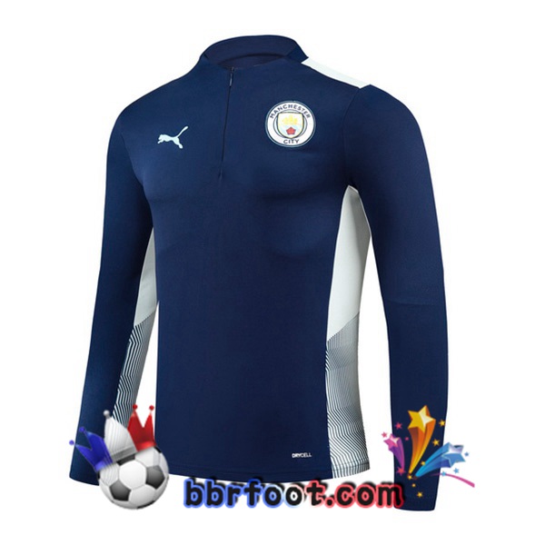 Sweatshirts Homme Manchester City Bleu 21/22