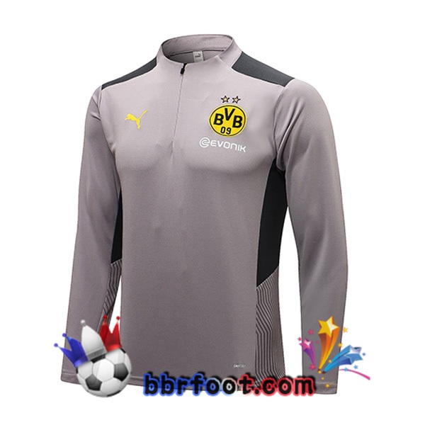 Sweatshirts Homme Dortmund BVB Gris 21/22