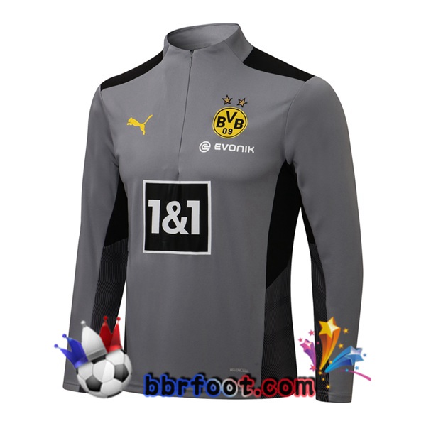 Sweatshirts Homme Dortmund BVB Gris 21/22