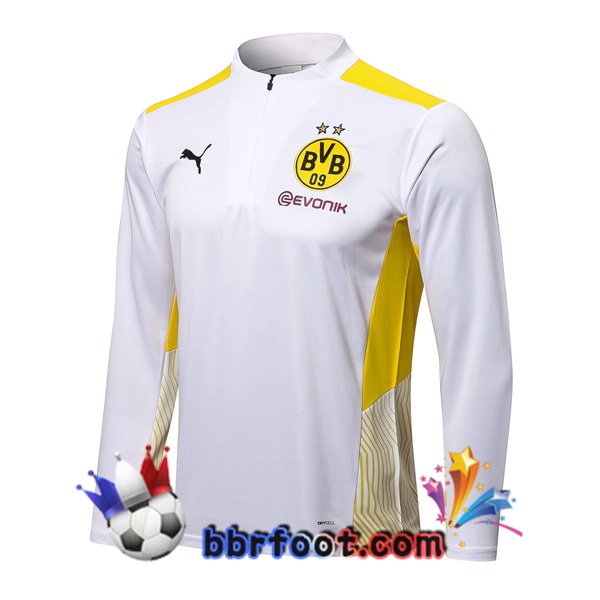 Sweatshirts Homme Dortmund BVB Blanc 21/22