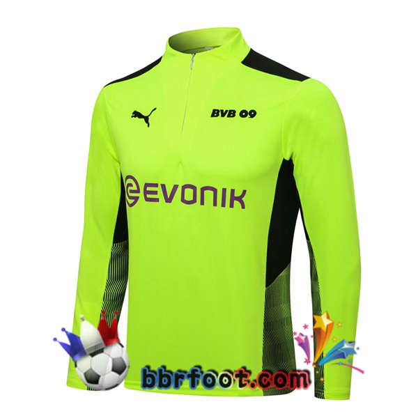 Sweatshirts Homme Dortmund BVB Vert 21/22