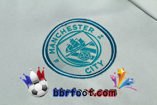 Survetement Foot Manchester City Gris 21/22