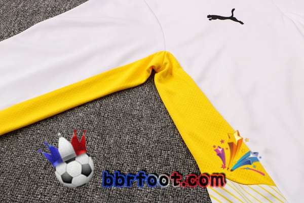 Survetement Foot Dortmund BVB Blanc 21/22