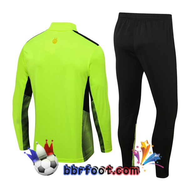 Survetement Foot Dortmund BVB Vert 21/22