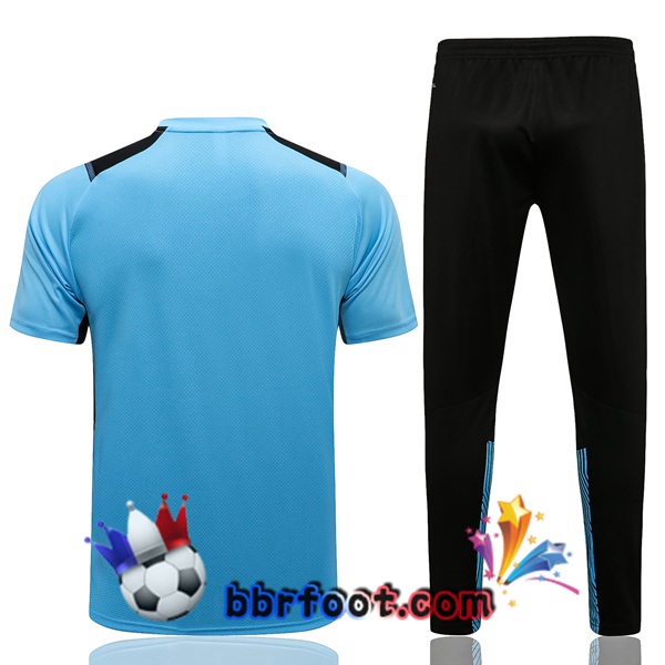 Training T-Shirts Marseille OM + Pantalon Bleu 21/22