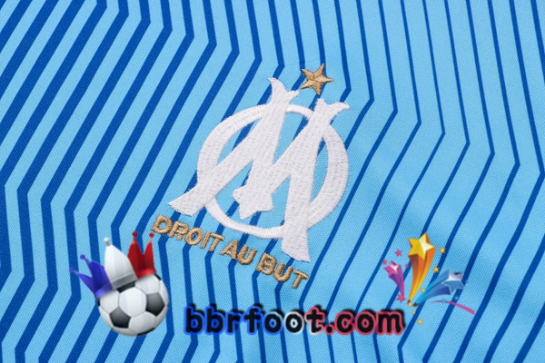 Training T-Shirts Marseille OM + Pantalon Bleu 21/22