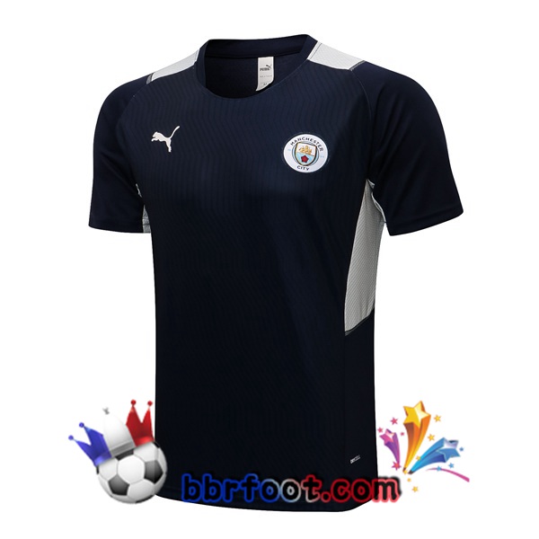 Training T-Shirts Manchester City Bleu Royal 21/22