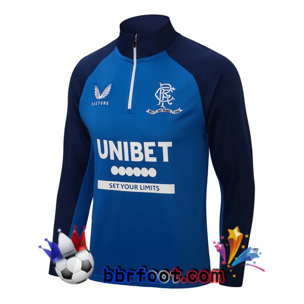 Sweatshirts Homme Rangers FC Bleu 21/22