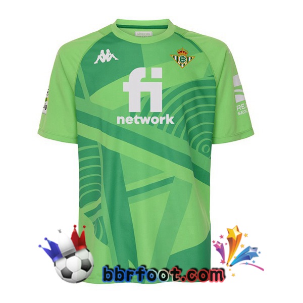 Maillot Foot Real Betis Gardien de but Vert 21/22
