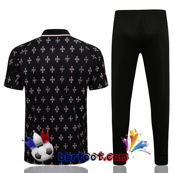 Polo Foot Paris PSG + Pantalon Noir 21/22
