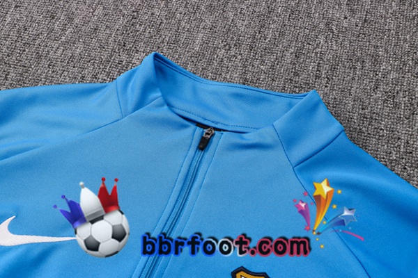 Survetement Foot FC Barcelone Bleu 21/22