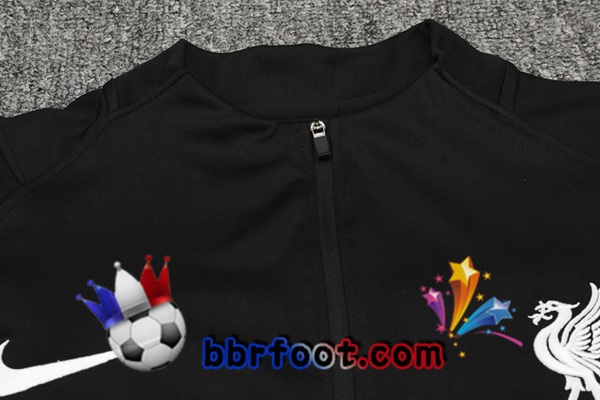 Survetement Foot FC Liverpool Noir 21/22