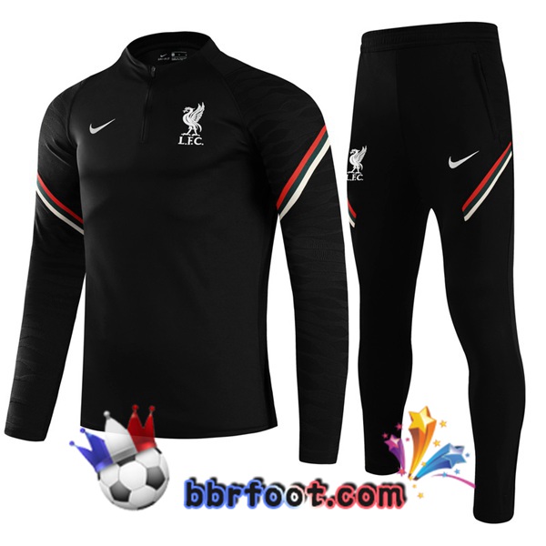 Survetement Foot FC Liverpool Noir 21/22