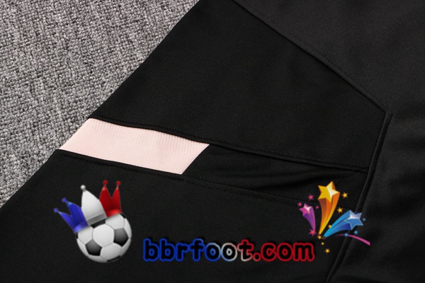 Veste A Capuche Survetement Foot Paris PSG Noir 21/22