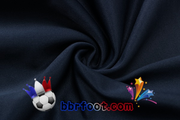 Veste A Capuche Survetement Foot JORDAN Paris PSG Bleu Royal 21/22