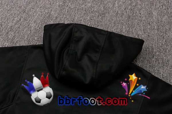 Veste A Capuche Survetement Foot FC Liverpool Noir 21/22
