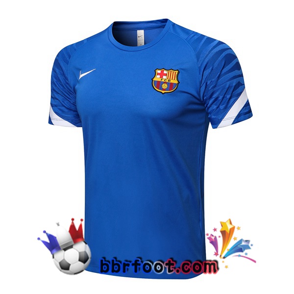 Training T-Shirts FC Barcelone Bleu 21/22