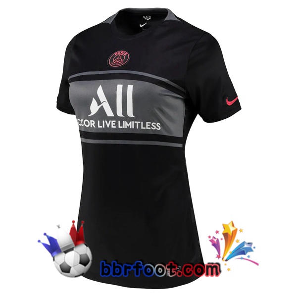 Maillot Foot Paris PSG Femme Third 21/22