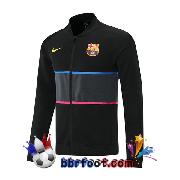 Veste Foot FC Barcelone Noir 21/22