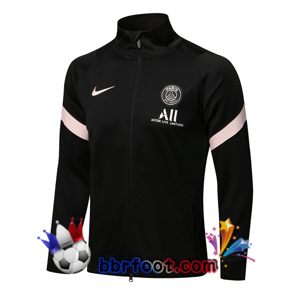 Veste Foot Paris PSG Noir 21/22